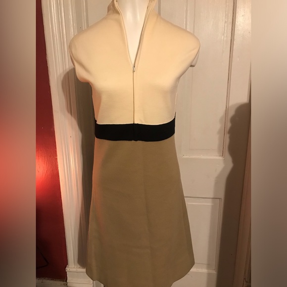 Vtg. 2 pc. Formal dress by: Banff LTD knits in fashion. Size: 8 Made in Italy. - Picture 5 of 16